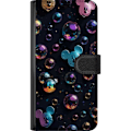 Miniatyrbillede 3 af 3: Google Pixel 7a Tegnebogsetui  Mickey Mouse Disney Bobler Design Sjovt Motiv Populær Disneyfigur Tegneserie Børneklassiker