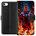 Miniatyrbillede 1 af 3: Apple iPhone 6 Tegnebogsetui Ronaldo Inferno - fodboldhelt i flammer
