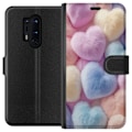 Miniatyrbillede 1 af 3: OnePlus 8 Pro Tegnebogsetui Hjerter Kærlighed Grafisk Design Romantisk Motiv Populær Symbol Grafisk Mønster Dekoration