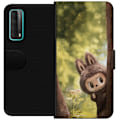 Miniatyrbillede 1 af 3: Huawei P smart 2021 Tegnebogsetui Labubu Graffiti Vibes – Ga
