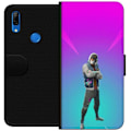 Miniatyrbillede 1 af 3: Huawei P Smart Z Tegnebogsetui sort ridder fortnite