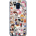 Pikkukuva 1 / 3: Samsung Galaxy A6 (2018) Läpinäkyvä kuori Labubu All-Stars – POP MART Erikoispainos