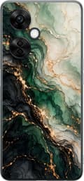 Kompatibelt Mobildeksel til OnePlus Nord CE 3 Lite Smaragdmarmor grønn
