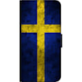 Miniatyrbilde 3 av 3: Huawei Y6 (2019) Lommeboketui Sverige Flag