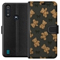 Miniatyrbillede 1 af 3: Motorola Moto E6i Tegnebogsetui Teddy Knus