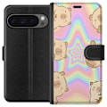 Miniatyrbillede 1 af 3: Google Pixel 9 Pro XL Tegnebogsetui Kawaii Capybara Galaxy Sø