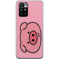 Pikkukuva 1 / 3: Xiaomi Redmi 10 Läpinäkyvä kuori Kawaii Piggy