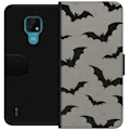 Miniatyrbillede 1 af 3: Motorola Moto E7 Tegnebogsetui Flutterprint