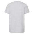 Miniatyrbillede 6 af 8: Børne T-shirt Grå 3-4 År KATSEYE-logo med gul stjerne, lilla omløbsringe og lys typografi mod sort baggrund grå 3-4 År