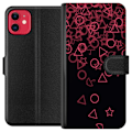 Miniatyrbillede 1 af 3: Apple iPhone 11 Tegnebogsetui Squid Game Ikoner Serie Design Populært TV Spil Ikoner Grafisk Motiv Asiatisk Trend Dramaserie
