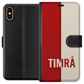 Miniatyrbillede 1 af 3: Apple iPhone X Tegnebogsetui Timrå - Hockey