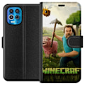 Pikkukuva 1 / 3: Motorola Edge S Lompakkokotelo A Minecraft Movie