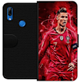 Miniatyrbillede 1 af 3: Huawei P Smart Z Tegnebogsetui Ronaldo Færdigheder - CR7 Design for Ægte Fans