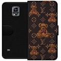 Pikkukuva 1 / 3: Samsung Galaxy Note 4 Lompakkokotelo Louis Vuitton Teddykarhu Kuvio Ylellinen Muotisuunnittelu Suosittu Motiivi Muoti-Trendi Ylelliset Asusteet