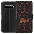 Kompatibel Tegnebogsetui til Samsung Galaxy S10+ Bjørn død