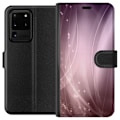 Pikkukuva 1 / 3: Samsung Galaxy S20 Ultra Lompakkokotelo Vaaleanpunainen