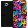 Miniatyrbild 1 av 3: Samsung Galaxy Alpha Plånboksfodral Gerbera Blommor Färgglad Dekor Blommotiv Populärt Heminredning Färg Rik Väggkonst Design