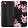 Miniatyrbillede 1 af 3: Apple iPhone 7 Tegnebogsetui Blomster