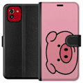 Miniatyrbillede 1 af 3: Samsung Galaxy A03 Tegnebogsetui Kawaii Piggy