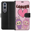 Miniatyrbild 1 av 3: OnePlus Nord CE4 Lite Plånboksfodral Labubu Pink Monster