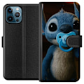 Pikkukuva 1 / 3: Apple iPhone 12 Pro Max Lompakkokotelo Stitch & Napp - vauvateema söpöllä hahmolla