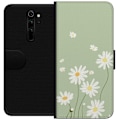 Miniatyrbillede 1 af 3: Xiaomi Redmi Note 8 Pro  Tegnebogsetui Præstekraver - blomstret mønster i svensk sommerstil