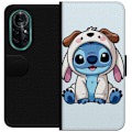 Pikkukuva 1 / 3: Huawei nova 8 Pro Lompakkokotelo Stitch Koirapuku Lilo & Stitch Disney Hauska Design Sininen Avaruusolento Sarjakuva Hahmo Suosittu Lapsille Suosittu