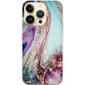 Miniatyrbild 1 av 3: Apple iPhone 14 Pro Genomskinligt Skal Lila marmor