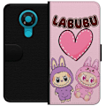 Pikkukuva 1 / 3: Nokia 3.4 Lompakkokotelo Labubu Pink Monster