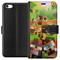 Miniatyrbillede 1 af 3: Apple iPhone 5 Tegnebogsetui MineCraft