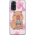 Pikkukuva 1 / 3: Xiaomi Redmi Note 11S Läpinäkyvä kuori Kawaii Capybara Syd
