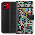 Pikkukuva 1 / 3: Samsung Galaxy A03 Lompakkokotelo Minecraft Taide