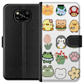 Pikkukuva 1 / 3: Xiaomi Poco X3 NFC Lompakkokotelo Kawaii Friends