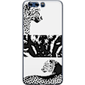 Pikkukuva 1 / 3: Huawei P10 Läpinäkyvä kuori Leopard Faces