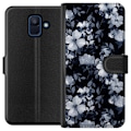 Miniatyrbillede 1 af 3: Samsung Galaxy A6 (2018) Tegnebogsetui Blomster