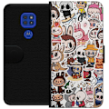 Miniatyrbillede 1 af 3: Motorola Moto G9 Play Tegnebogsetui Labubu All-Stars – POP M