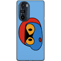 Pikkukuva 1 / 3: Motorola Edge 30 Pro Läpinäkyvä kuori Bold Bot Head
