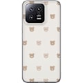 Pikkukuva 1 / 3: Xiaomi 13 Läpinäkyvä kuori Teddy-tausta - söpöt teddykarhut pehmeällä taustalla