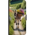 Miniatyrbillede 3 af 3: Huawei P smart 2021 Tegnebogsetui Æsel Dyremotiv Rolig Design Naturmotiv Populær Dekoration Humor Grafisk Dyretema Eksotisk