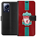 Miniatyrbillede 1 af 3: Xiaomi 13 Lite Tegnebogsetui Liverpool FC - Klassisk Fodboldstolthed i Rødt
