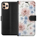 Miniatyrbillede 1 af 3: Apple iPhone 11 Pro Max Tegnebogsetui Romantiske blomster