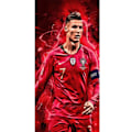 Miniatyrbillede 4 af 4: Apple iPhone 13 Pro Tegnebogsetui Ronaldo Færdigheder - CR7 Design for Ægte Fans