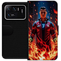 Miniatyrbillede 1 af 3: Xiaomi Mi 11 Ultra Tegnebogsetui Ronaldo Inferno - fodboldhelt i flammer