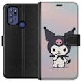 Miniatyrbilde 1 av 3: Motorola Moto G60S Lommeboketui Kawaii Sanrio Kuromi