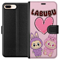 Miniatyrbilde 1 av 3: Apple iPhone 7 Plus Lommeboketui Labubu Pink Monster
