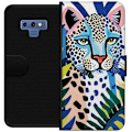 Miniatyrbillede 1 af 3: Samsung Galaxy Note9 Tegnebogsetui Livlig Leopard