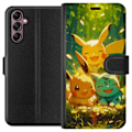 Miniatyrbillede 1 af 3: Samsung Galaxy A14 5G Tegnebogsetui Pixelmonster spillestil -