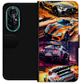 Pikkukuva 1 / 3: Huawei nova 8 Pro Lompakkokotelo Ralli kuume - vauhdikas teema ralliautoilla