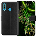 Pikkukuva 1 / 3: Huawei P30 lite Lompakkokotelo Kukat