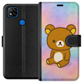 Miniatyrbild 1 av 3: Xiaomi Redmi 9C Plånboksfodral Kawaii Sanrio Rilakkuma